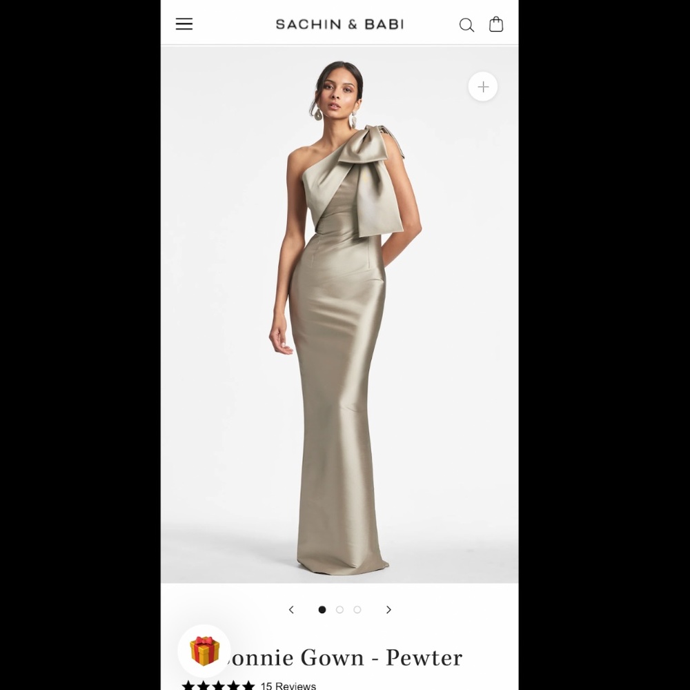 Bonnie Gown - Pewter